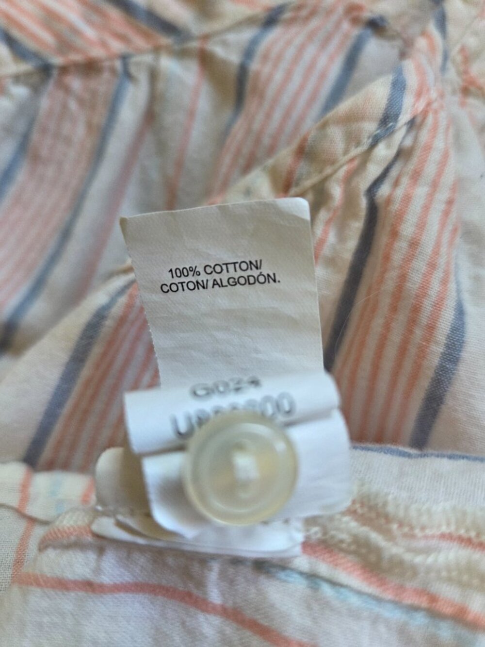 Lucky Brand Button Down Sleeveless Cotton Top Size S - Picture 4 of 8